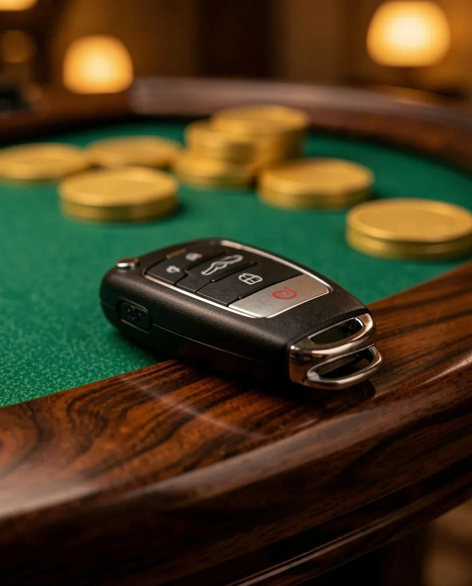 Stół pokerowy w Poker Lounge Taveloria
